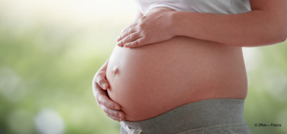Schwangerer Bauch
