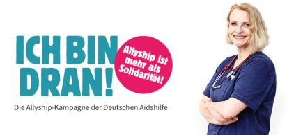 Ärztin Stefanie in der Allyship-Kampagne der Deutschen Aidshilfe 