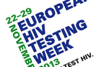 Logo der Europäischen HIV-Test-Woche
