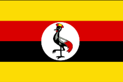 Ugandische Flagge